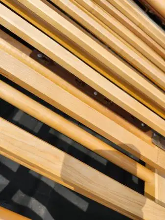 Solid natural ash wood baby cribs