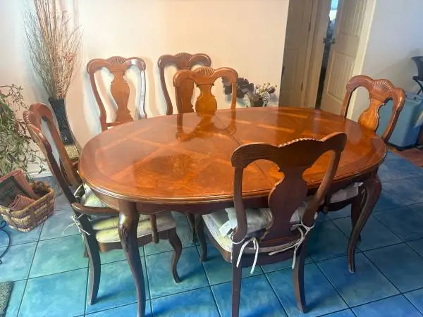 Dining Room Table and 6 Chairs - $Reduced 50%$