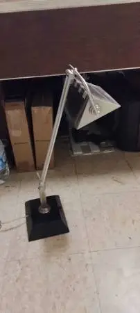 Industrial desk table lamp
