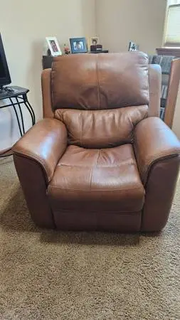 Flexsteel electric leather recliner