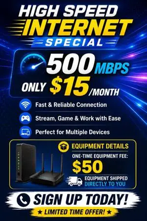 Save on internet cost NOW!