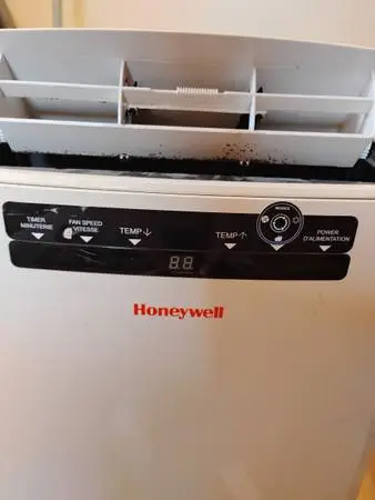 Honeywell 8-12 k btu air conditioner.