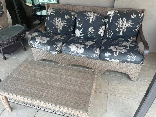 outdoor patio set