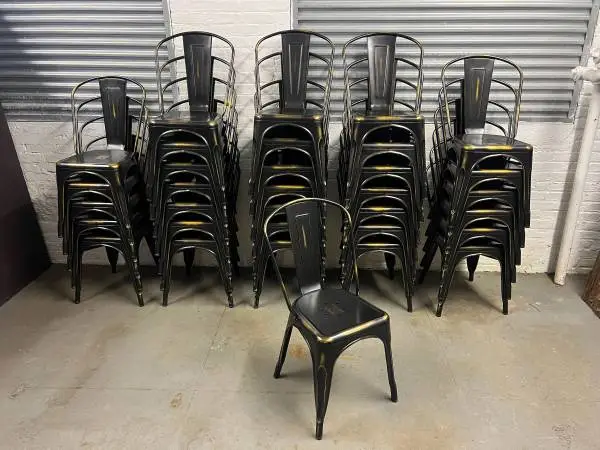 33 metal stackable indoor outdoor chairs