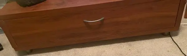 Wooden Apothecary Coffee Table w/ Drawer