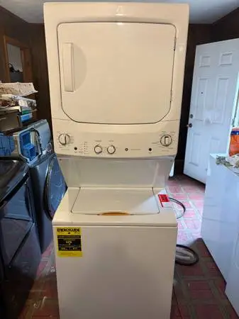 ge 24 in stack, washer and electric dryer combo