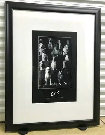 Rare CATS Theater Poster “Dogs”—MINT—Only 100 Ever Printed—Clio Winner