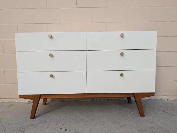 West elm midcentury modern regency wood dresser