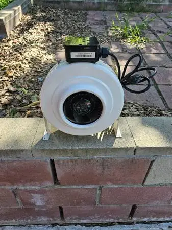 Arctic Flow 881706 6 Inline Duct Fan Commercial Grade - Works Great