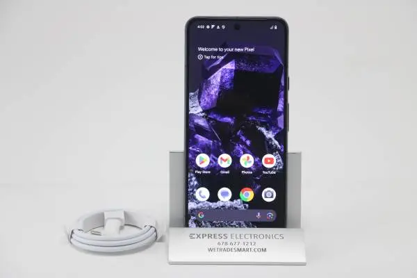 EXCELLENT - Google Pixel 8 128GB Obsidian FACTORY UNLOCKED