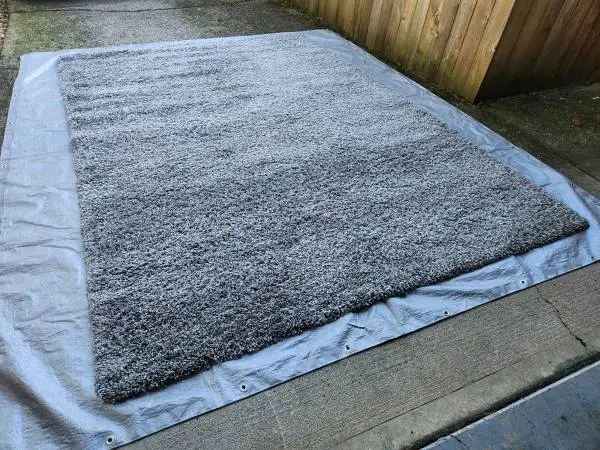 👌(Target) Good Quality 7 X 10 GREY AREA RUG-Excellent Condition!