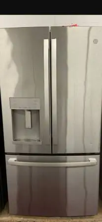 G.E. Refrigerator French Door 36inch stainless