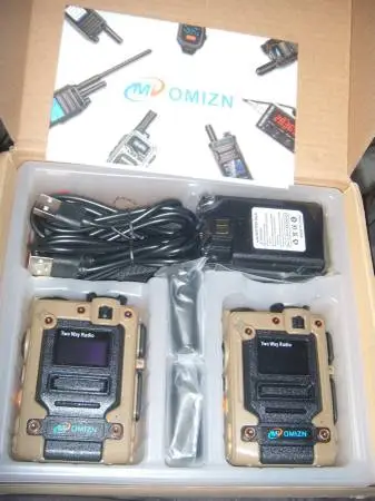 m8 Global Walkie Talkie w/ SIM Card Unlimited Range Cell Network Two W