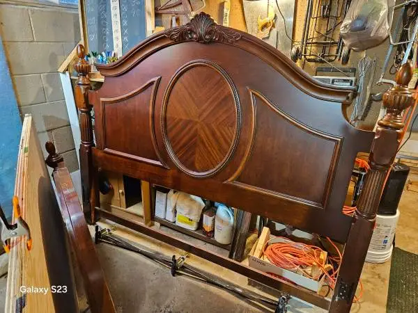 King Size Bed, Cherry