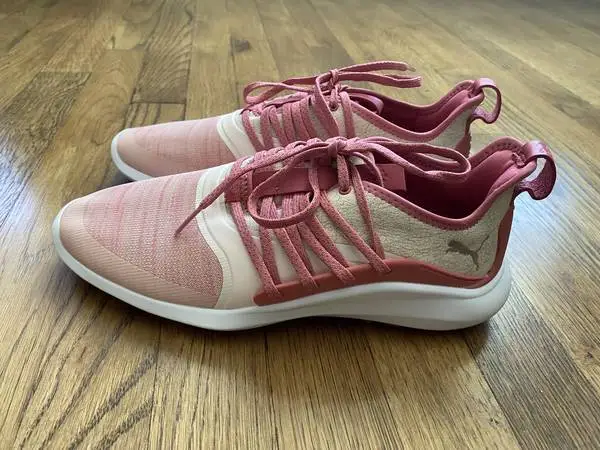 New Puma Pink Rose Womens Golf shoes 8M