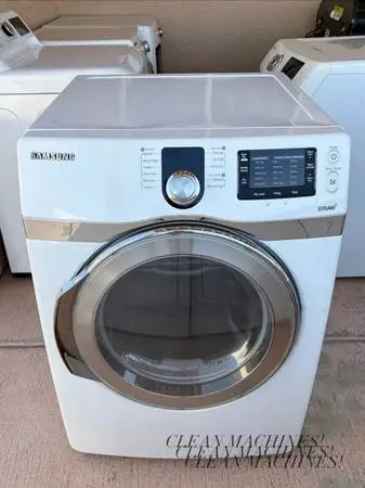 Samsung Steam Electric Dryer CLEAN MACHINES!