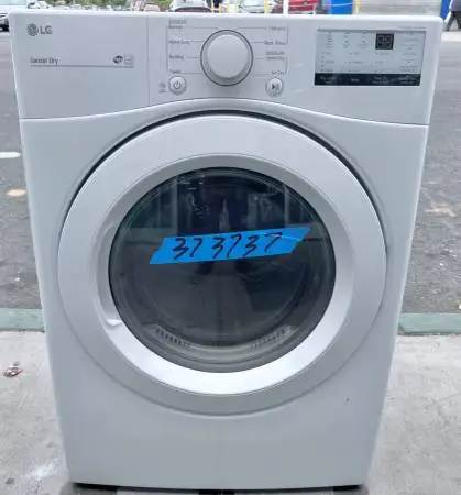 LG DLE3400W Front Load Electric Dryer Machine 1Year Warranty New