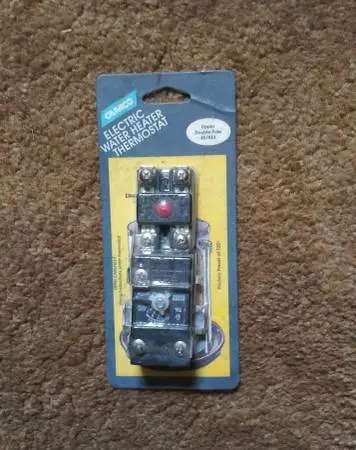 Electric Water Heater Thermostat