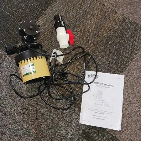 Undersink utility pump - brand new unused