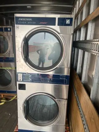 Coin operated laundry equipment. CLOSING LAUNDROMAT