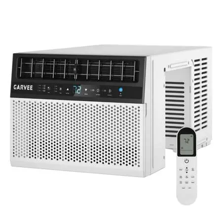NEW! Garvee 6000 BTU U-Shaped Window Air Conditioner W/Remote