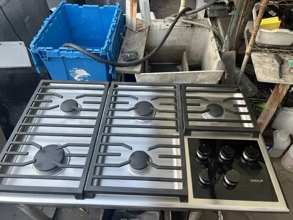 36 Wolf Stainless Cooktop
