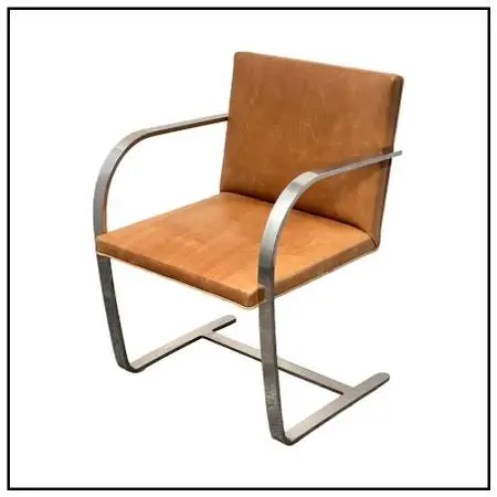 Ludwig Mies Van Der Rohe For Knoll Brno Chair. Estimated Price: $5,000