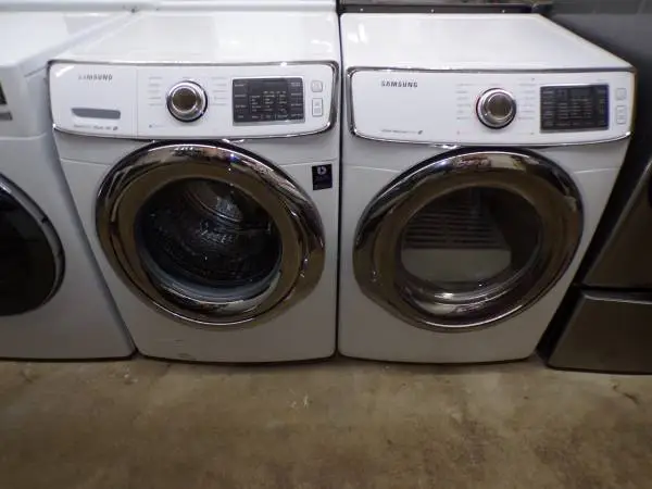 Samsung washer and dryer /stackable/steam