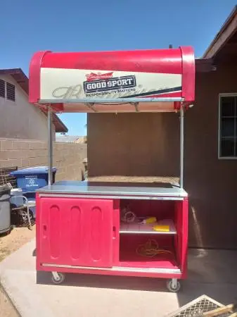 FOOD CART FOR HOT DOG, TACOS & MORE