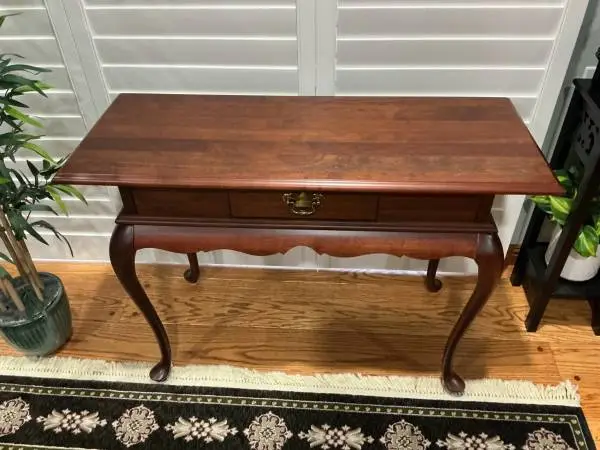 Cherrywood Sofa table or hall table