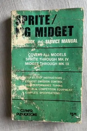 Austin-Healey Sprite and MG Midget Handbook and Service Manual