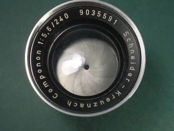 Schneider-Kreuznach Componon 240mm f5.6 Enlarger Lens #9035591