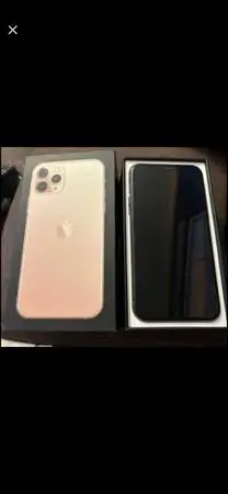 Gold iPhone 11 Pro phone