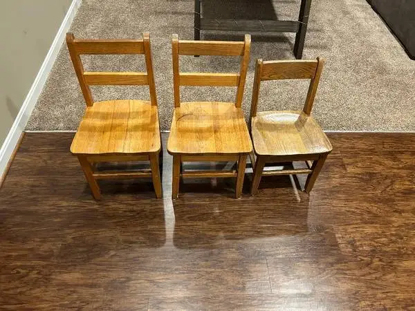 Kid Wood Chairs