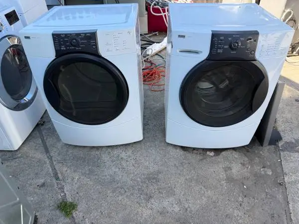 Kenmore Front Load Washer and Gas Dryer