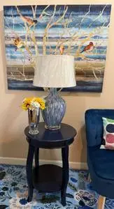 Really Nice Blue Side Table