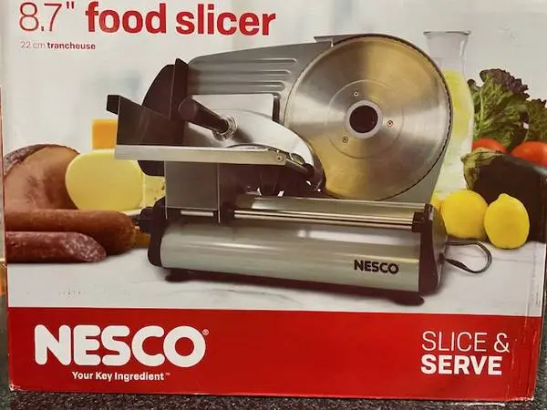 Food Slicer Nesco 8.7 (BRAND NEW)