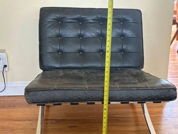 Barcelona chair Mid Century Modern