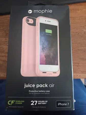 Mophie Juice Pack Protective Battery Case Gold Air for iPhone 7/8