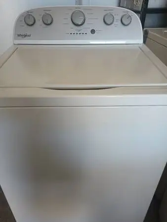 Top of the line WHIRLPOOL washer, GAS dryer, working great