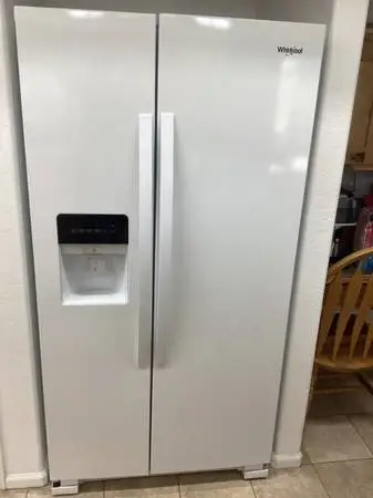 Whirlpool side by side brand new