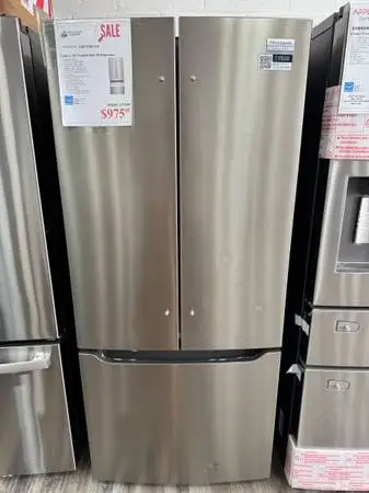Frigidaire 30”W 20.0 cu.ft Openbox Stainless Steel French Door Refrigerator