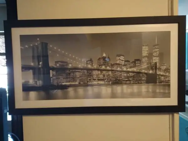 NYC  Skyline Featuring the Twin Towers