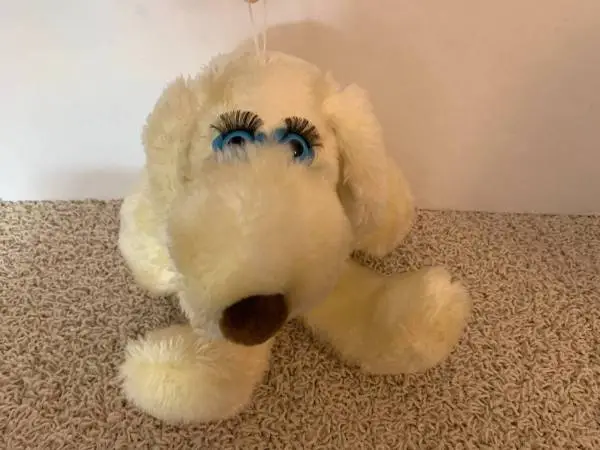 Fifi La Femme Dog Plush Hasbro Softies Francesca Hoerlein 81 Blue Eye