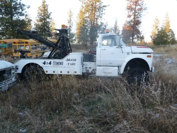 72 chevy C50 K50 4x4 Holmes 525 wrecker/tow truck