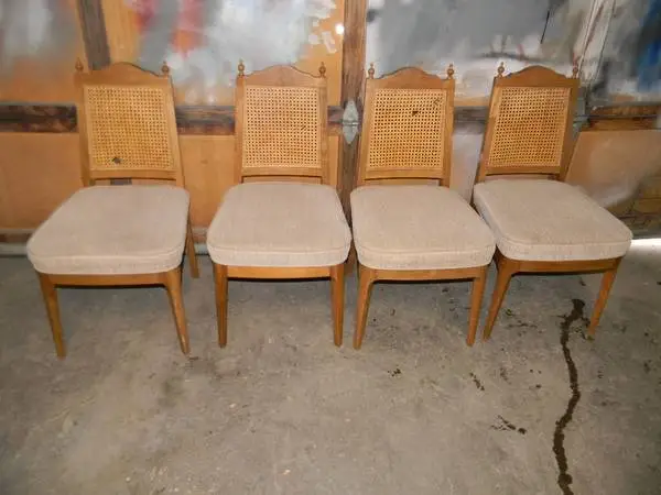 4 Mid Century Chairs