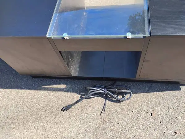 Small coffee table with electric delivery two gifts