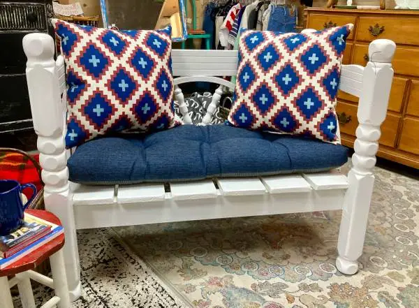 Solid Wood Headboard/Footboard Bench