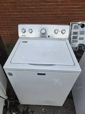 Maytag washer in good condition needs repairs to work again can be fixed sold as