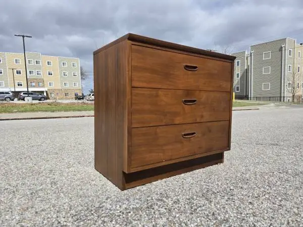 Mid Century Vintage Walnut Dresser by Lane